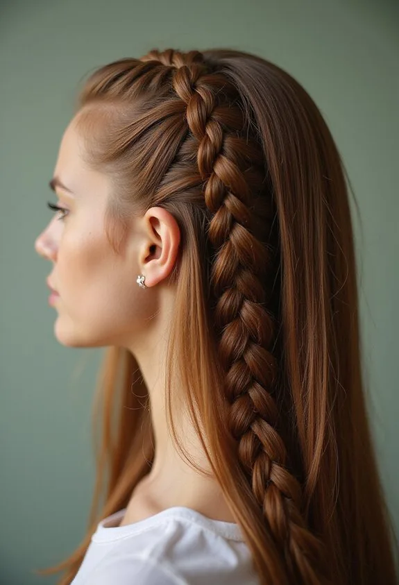 tight edgy sporty boxer braids