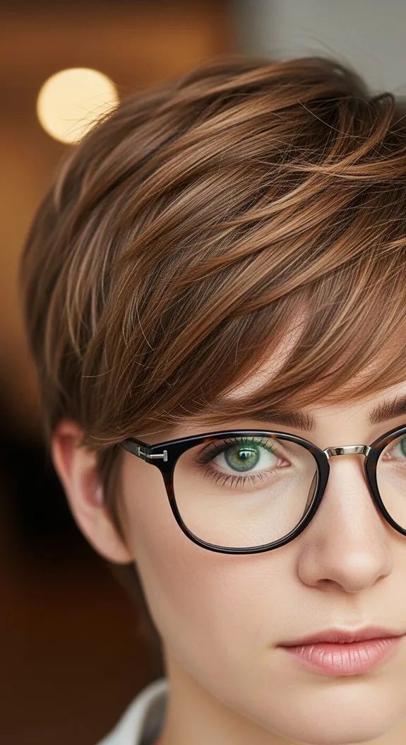 Tousled Crop With Textured Fringe