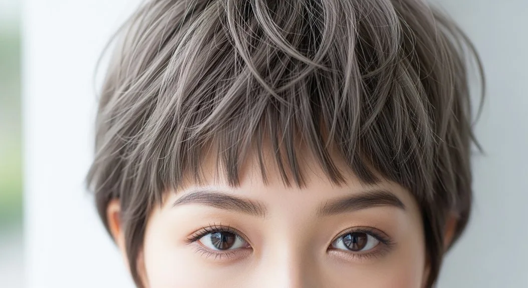 Tousled Pixie With Textured Micro Bangs