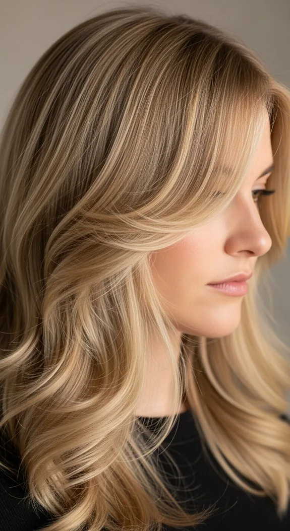 understated subtle effortless gentle feathering