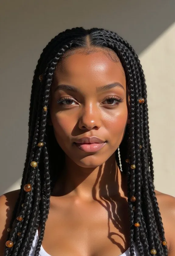 versatile protective styling with beaded accents