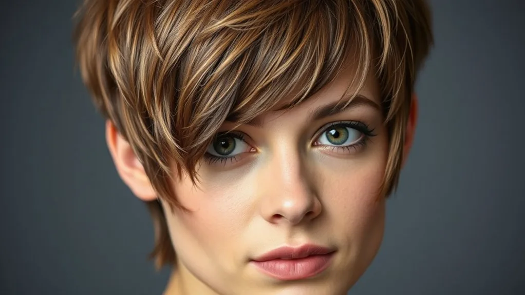 voluminous textured tapered low maintenance