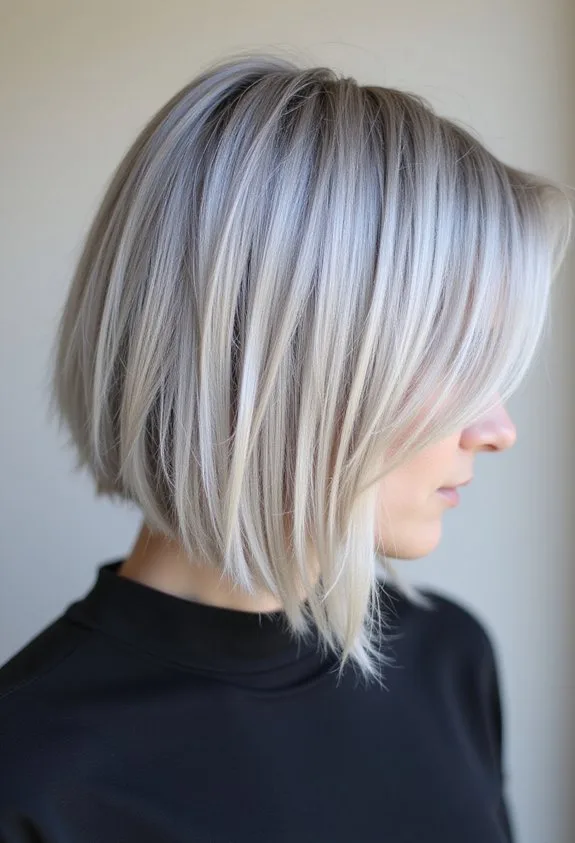 Ash Blonde Bob
