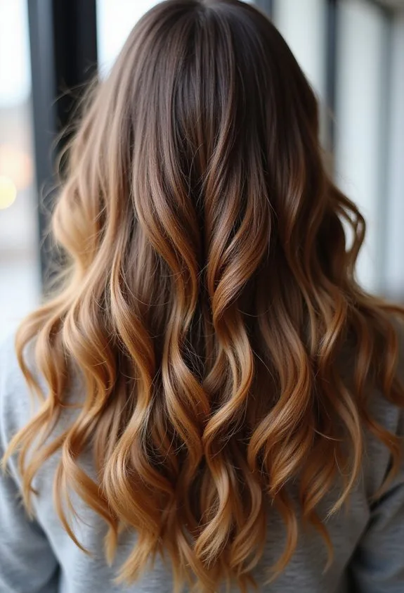 Subtle Caramel Lowlights
