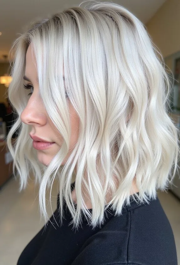 Textured Platinum Shag
