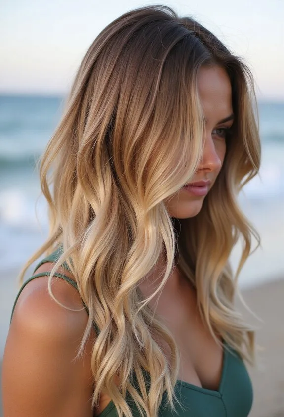 Sun-Kissed Beachy Blonde Balayage
