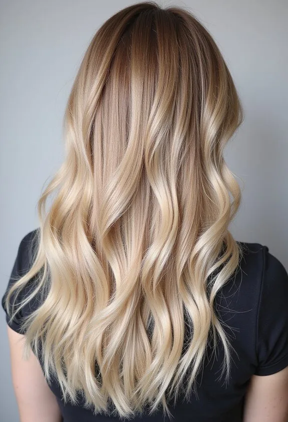 Sun-Kissed Blonde Balayage