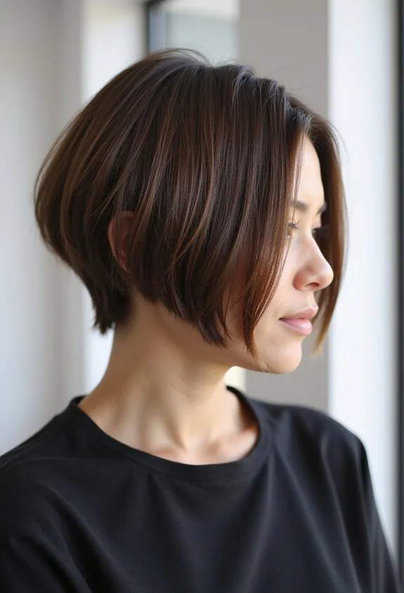 The A-Line Bob With Graduated Angles