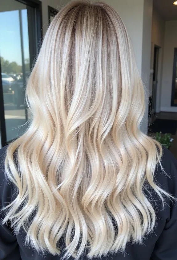 Pearl Blonde Balayage