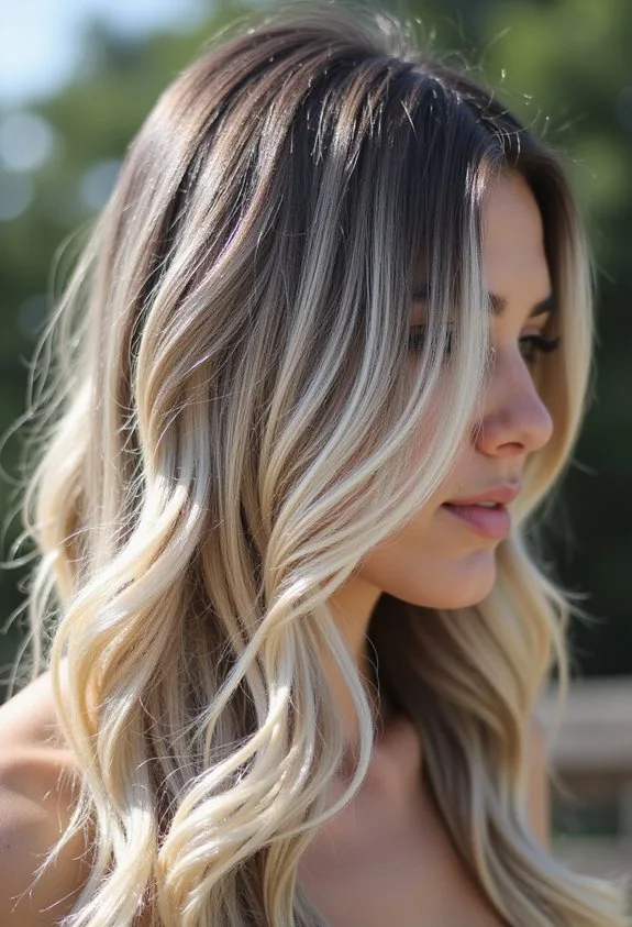 low maintenance beachy blonde