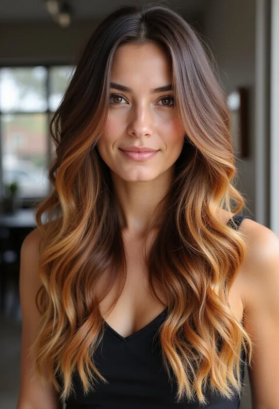 Dark Caramel Ombre
