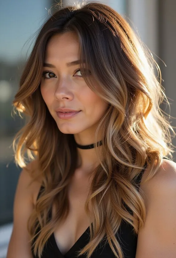 soft natural dimensional complementary highlights