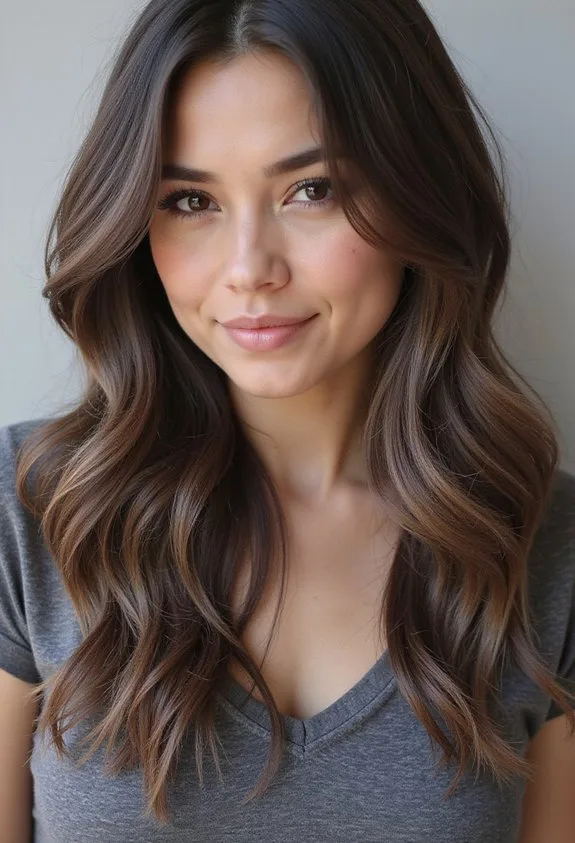 sophisticated ash infused cool toned mocha brown