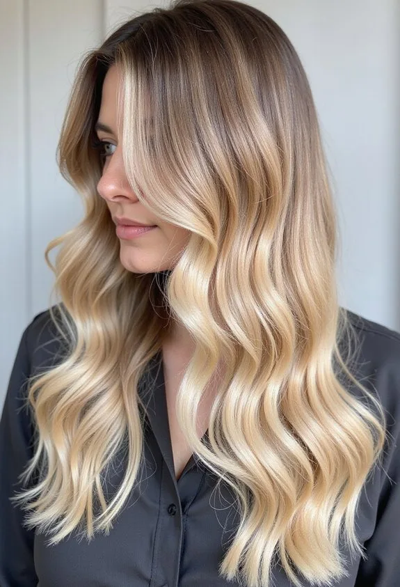 Champagne Blonde Balayage