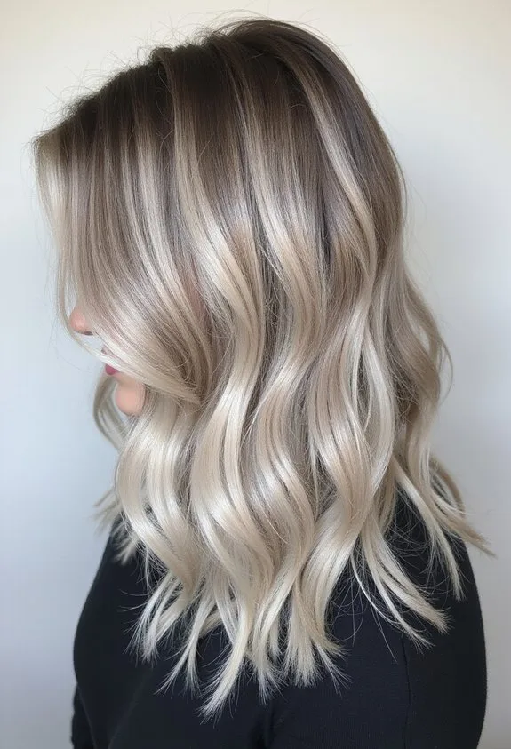 sophisticated cool toned dimensional elegant