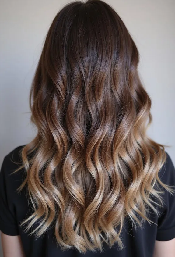 sophisticated hidden dimension peekaboo highlights