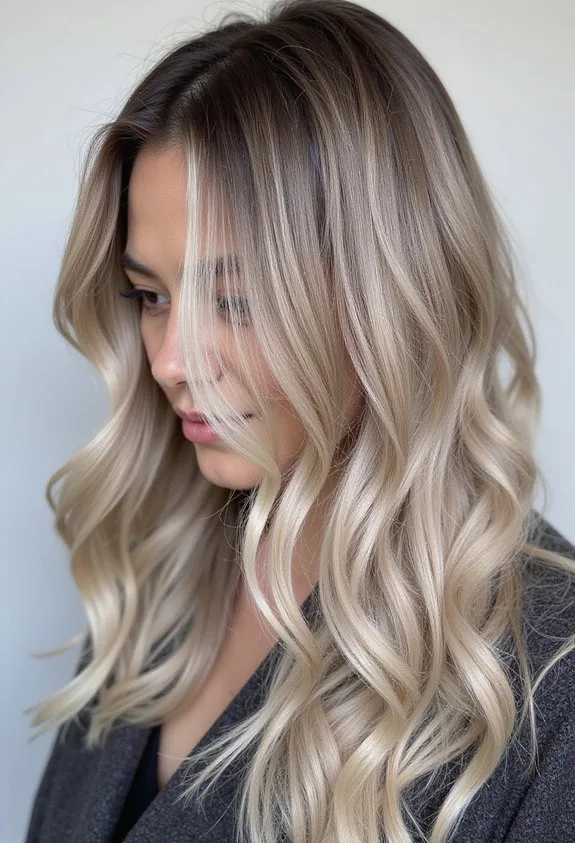 sophisticated understated versatile cool toned mushroom blonde