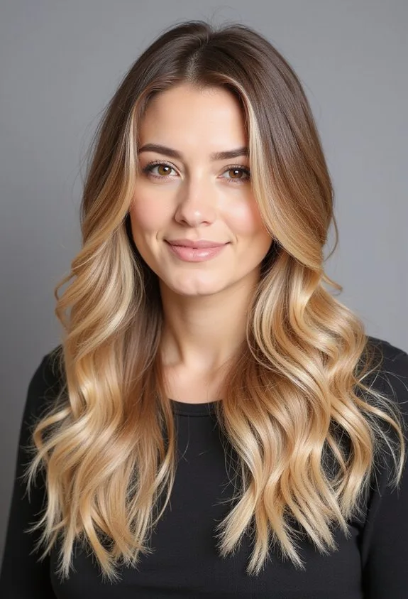 Sandy Blonde Balayage
