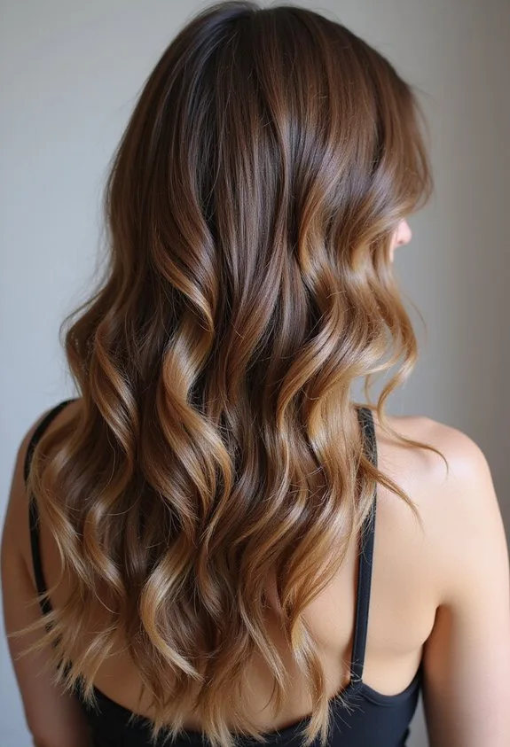 subtle warm low maintenance hair color