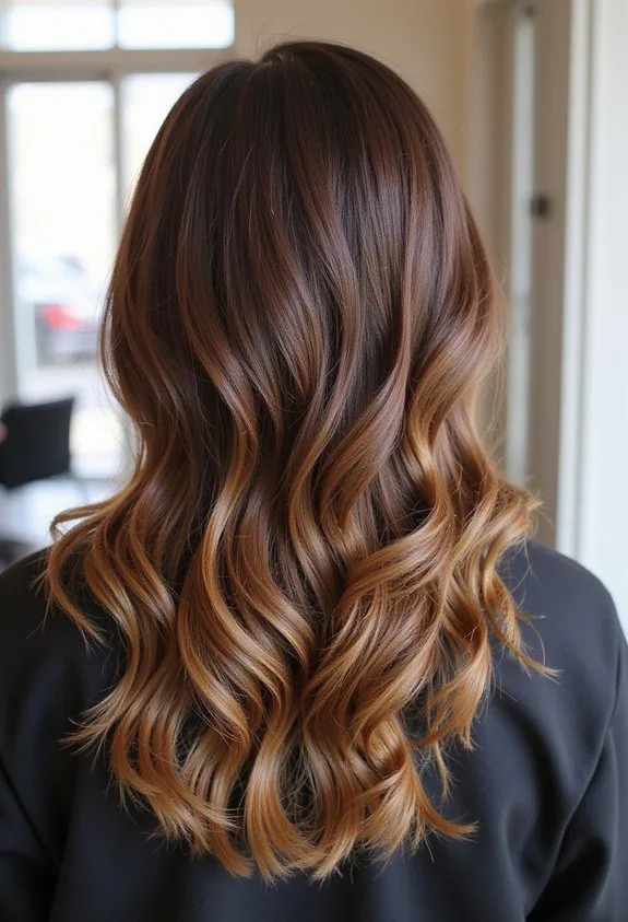 sun kissed chocolate brown