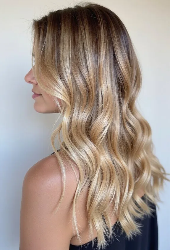trendy modern blonde balayage hairstyles