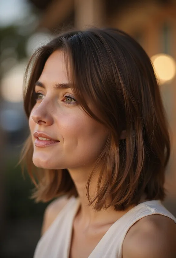 versatile sophisticated movement driven face framing collarbone