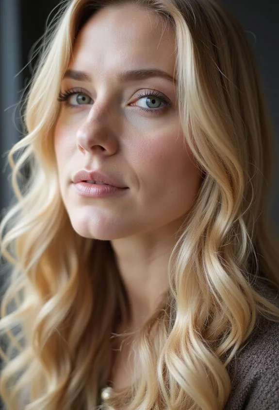 voluminous graduated face framing natural layers