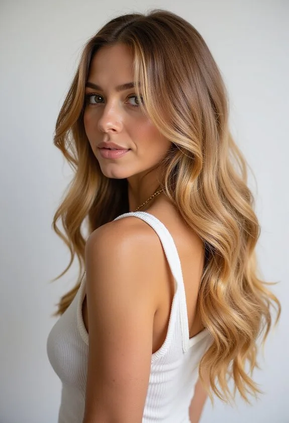 Buttery Blonde Balayage for Warm Undertones