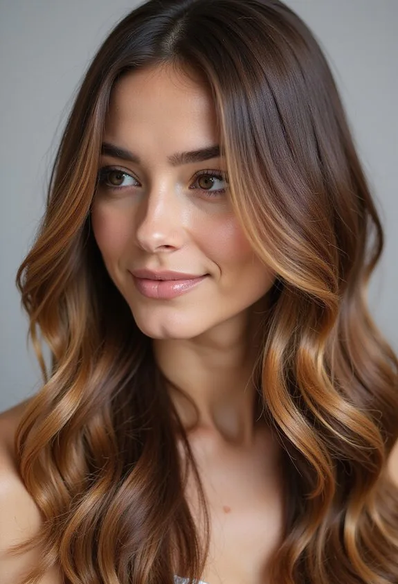Classic Caramel Balayage
