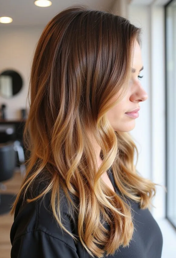 warm sun kissed low maintenance dimensional blonde