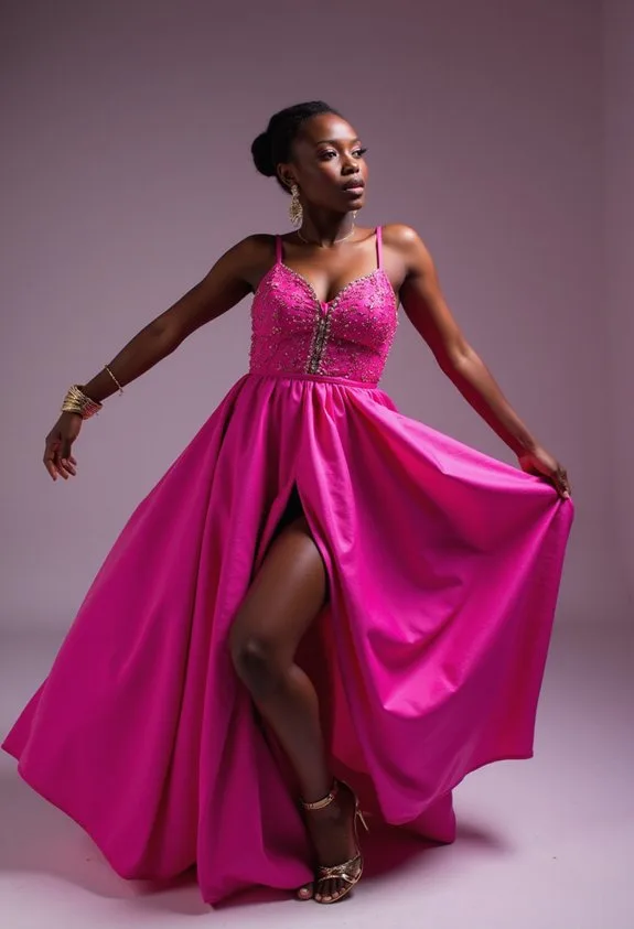 bold fuchsia confidence statement