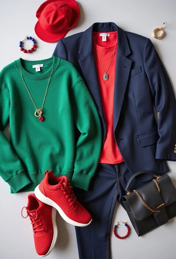 bold vibrant color statements