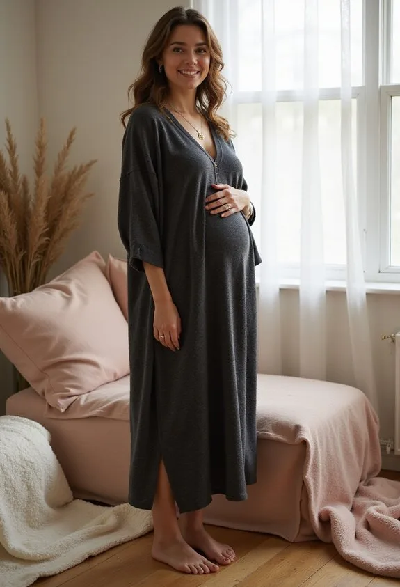 cozy chic maternity style solutions