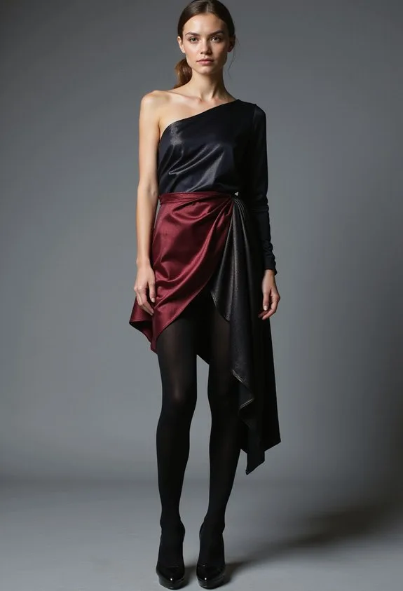 edge through asymmetrical sophistication