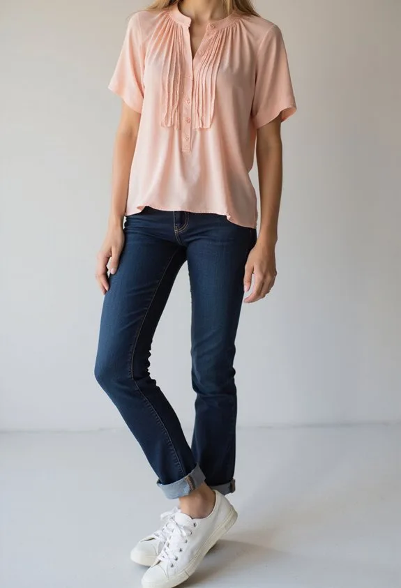 effortless balanced sophisticated school valentine s look