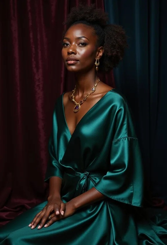 jewel tones flatter melanin toned skin