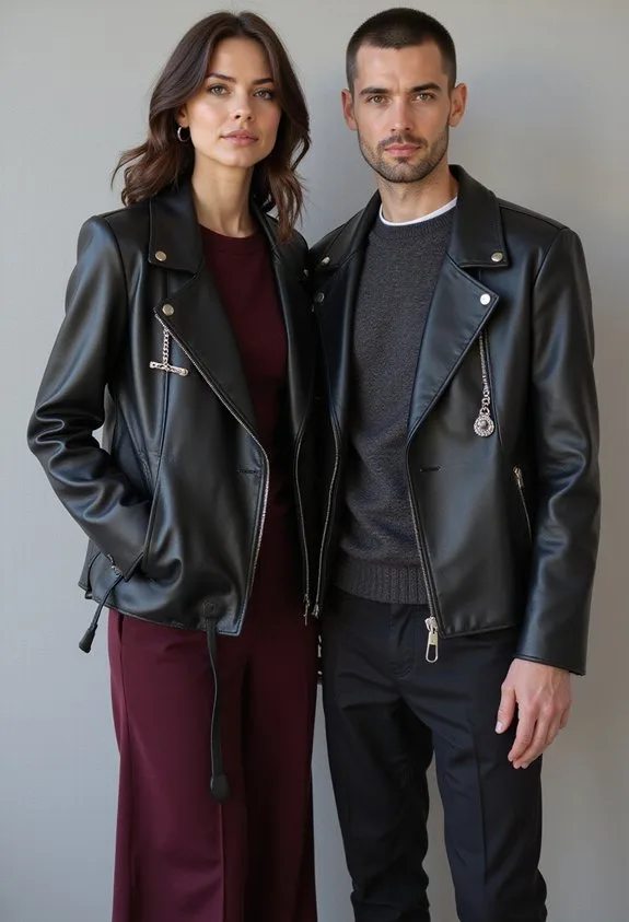leather accentuates unique personal styles