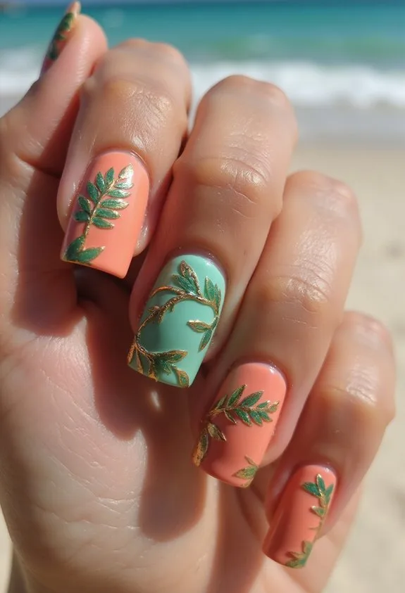 lush vibrant botanical tropical garden