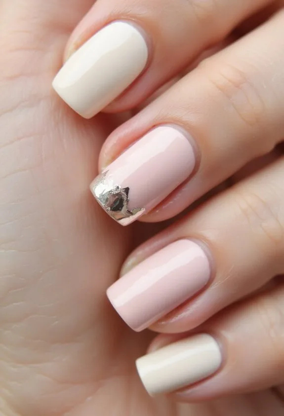 matte contrasts with glossy elegance