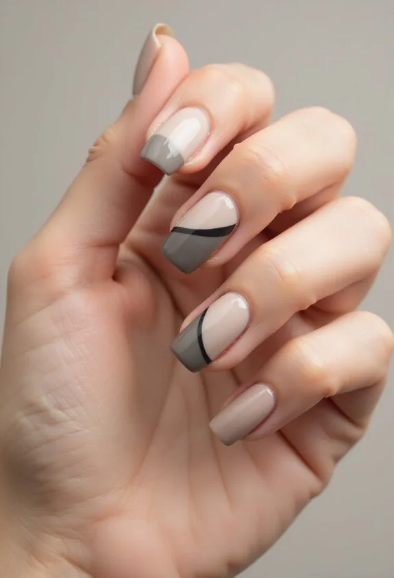 minimalist swoosh translucent sophisticated