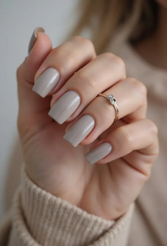 muted sophisticated refined greige elegance