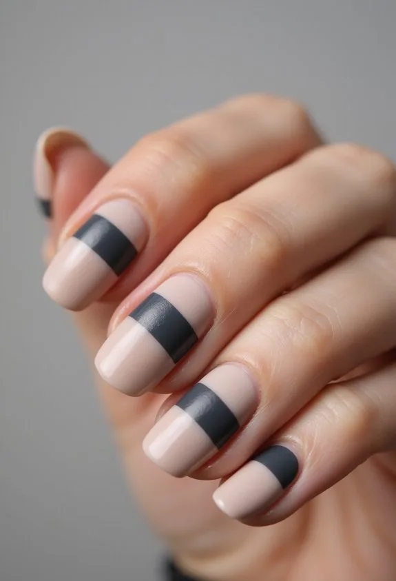 simple elegant nail design