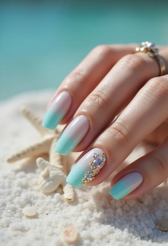 sophisticated coastal elegance in luxe hues