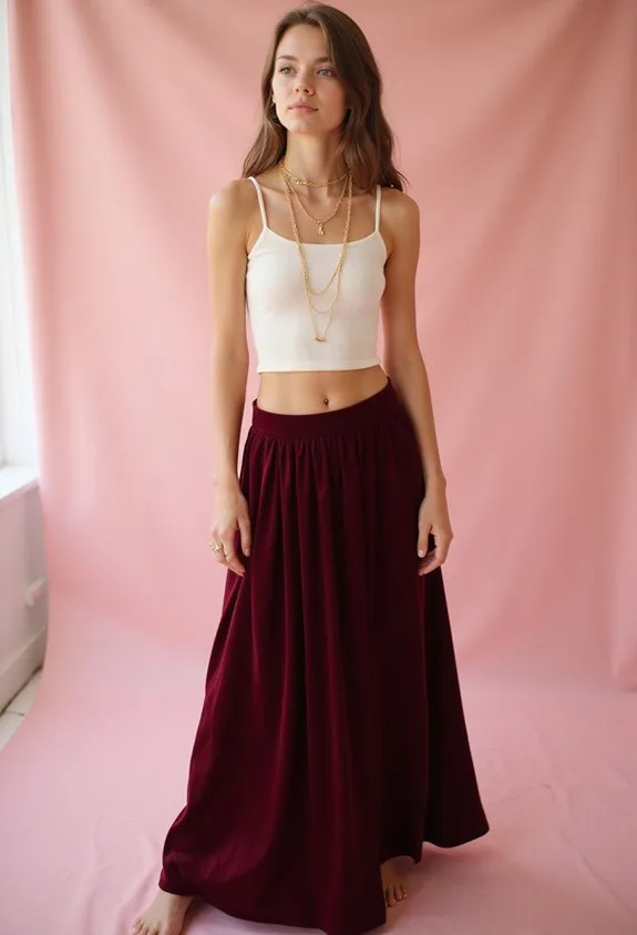 sophisticated flirty proportional elevated ensemble