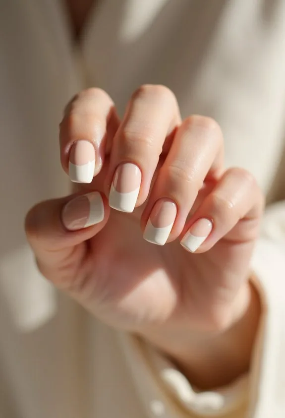 sophisticated nude eggshell gradient