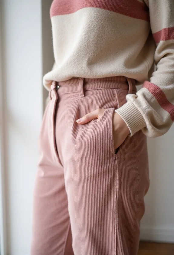 textured interplay elevates casual sophistication