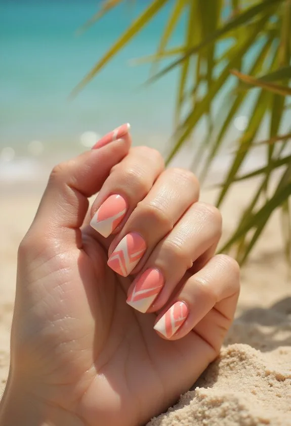 tropical minimalism with coastal elegance