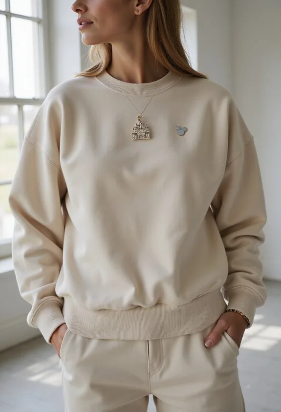 understated disney athleisure aesthetic