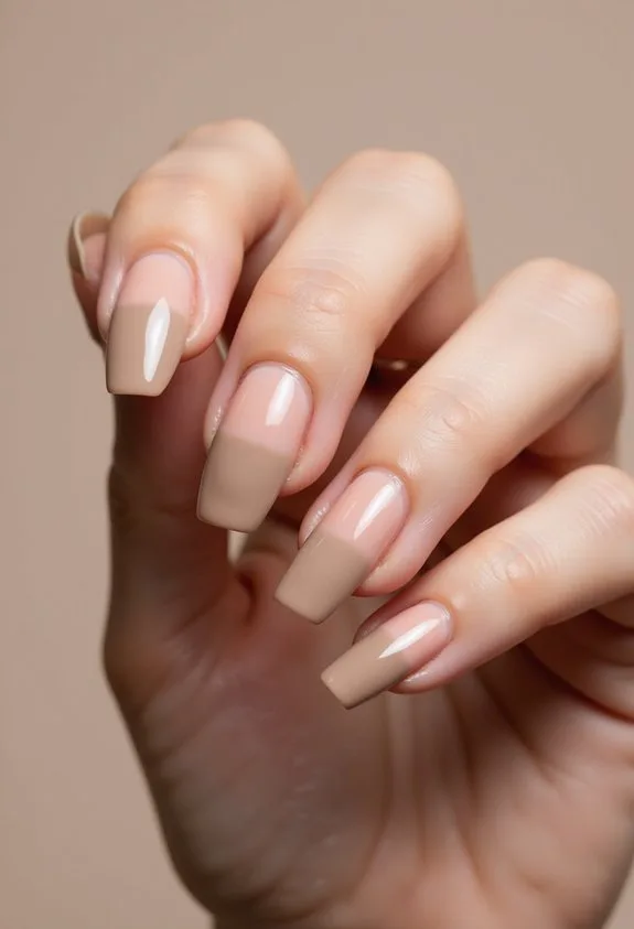 understated seamless color gradients