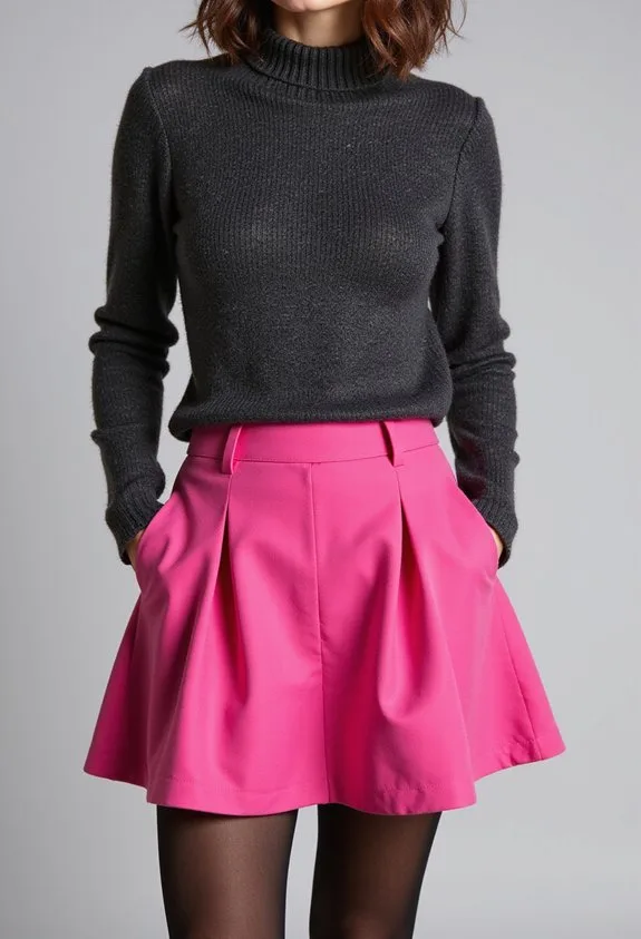 youthful sophisticated polished statement making